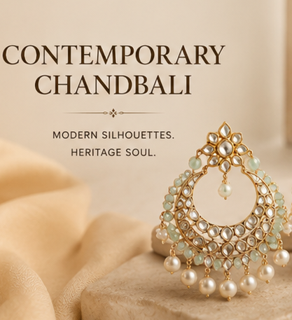 Contemporary Chandbali